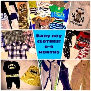 0-9 months Baby boy clothing